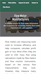 Mobile Screenshot of flow-meters.biz